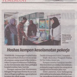 hoshas kempen keselamatan pekerja