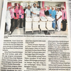 hoshas puteri tahun baru