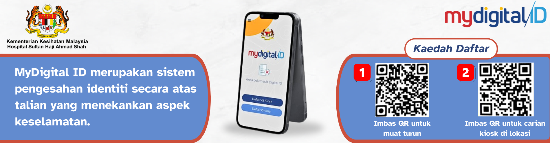 Kaedah Daftar MyDigital ID