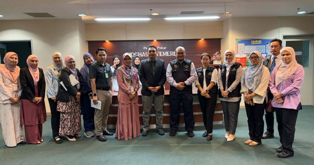 Lawatan Audit Fasiliti Daripada Unit Keselamatan dan Kesihatan Pekerjaan (UKKP) Bahagian Perubatan dan Unit Kesihatan Pekerjaan Dan Alam Sekitar (KPAS) KKM