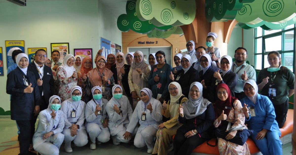 Lawatan Kerja bagi Meninjau Pelaksanaan Perkhidmatan Pediatrik