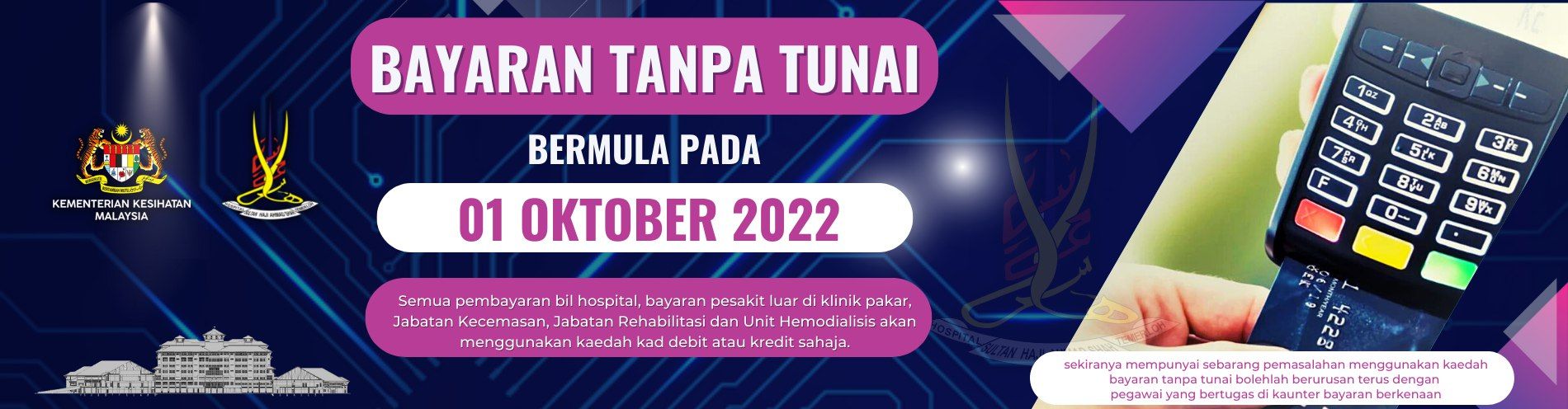 bayar tanpa tunai 01 oktober 2022