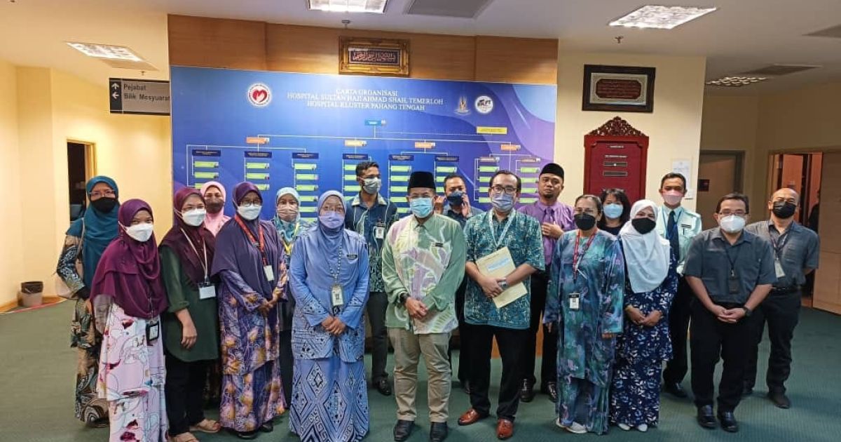 Lawatan Kerja Timbalan Pengarah Kesihatan Negeri Pahang ( Perubatan )