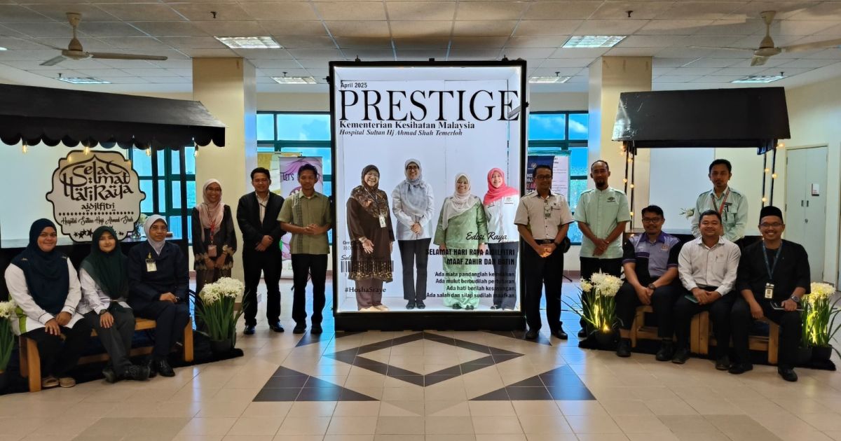 Lawatan Kerja YBrs TPkn Perubatan Ke Hospital Sultan Haji Ahmad Shah (HoSHAS)