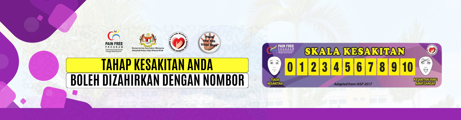 Zahirkan Kesakitan Dengan Nombor